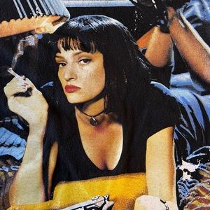 Black pulp fiction Tshirt